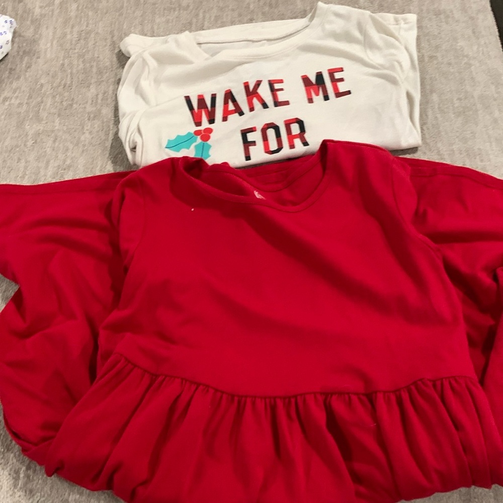 Girls dress and PJ top